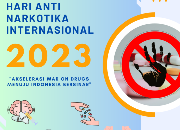 Sosialisasi P4GN Hari Anti Narkotika Tahun 2023