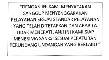 Maklumat Pelayanan Biro PIWP2 Setda DIY