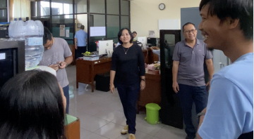 Dukung Produktivitas Pegawai, Biro PIWP2 DIY Laksanakan Giat Penataan Lingkungan Kantor