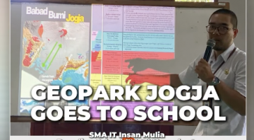 Tingkatkan Literasi Kebumian Generasi Muda, Geopark Jogja Gelar Program “Goes to School” di SMA IT Insan Mulia
