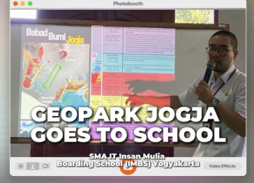 Tingkatkan Literasi Kebumian Generasi Muda, Geopark Jogja Gelar Program “Goes to School” di SMA IT Insan Mulia
