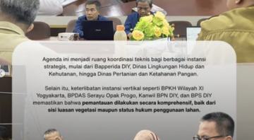 Jaga Keseimbangan Ekosistem, Biro PIWP2 Perkuat Pengendalian Lahan Vegetasi dan Kawasan Konservasi